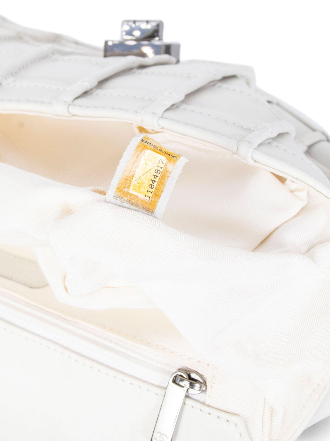 Top Quality Chanel Square Quilted Leather Medium Reissue Flap Bag White