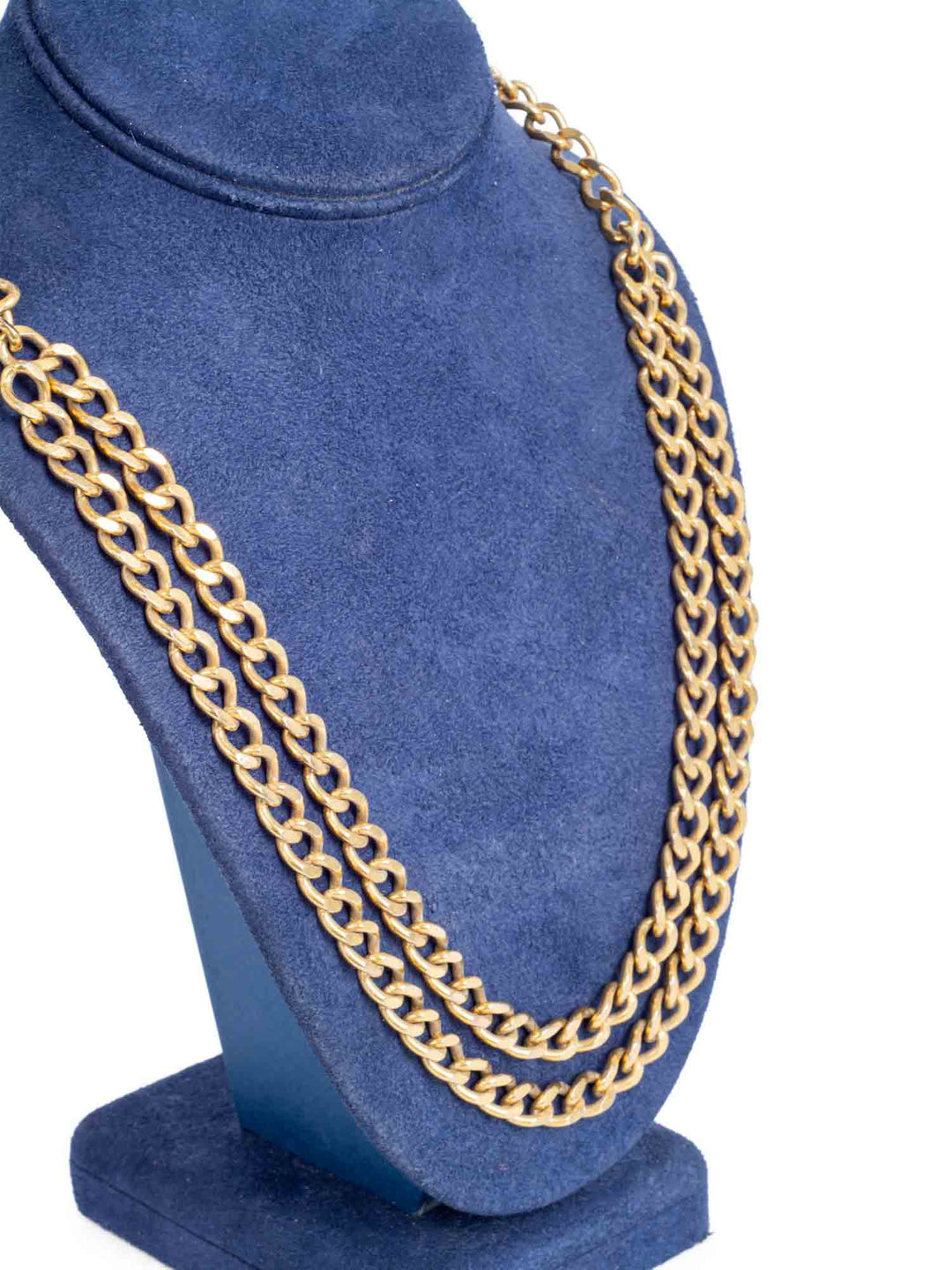 Top Quality Chanel Vintage Chain Belt Necklace Gold
