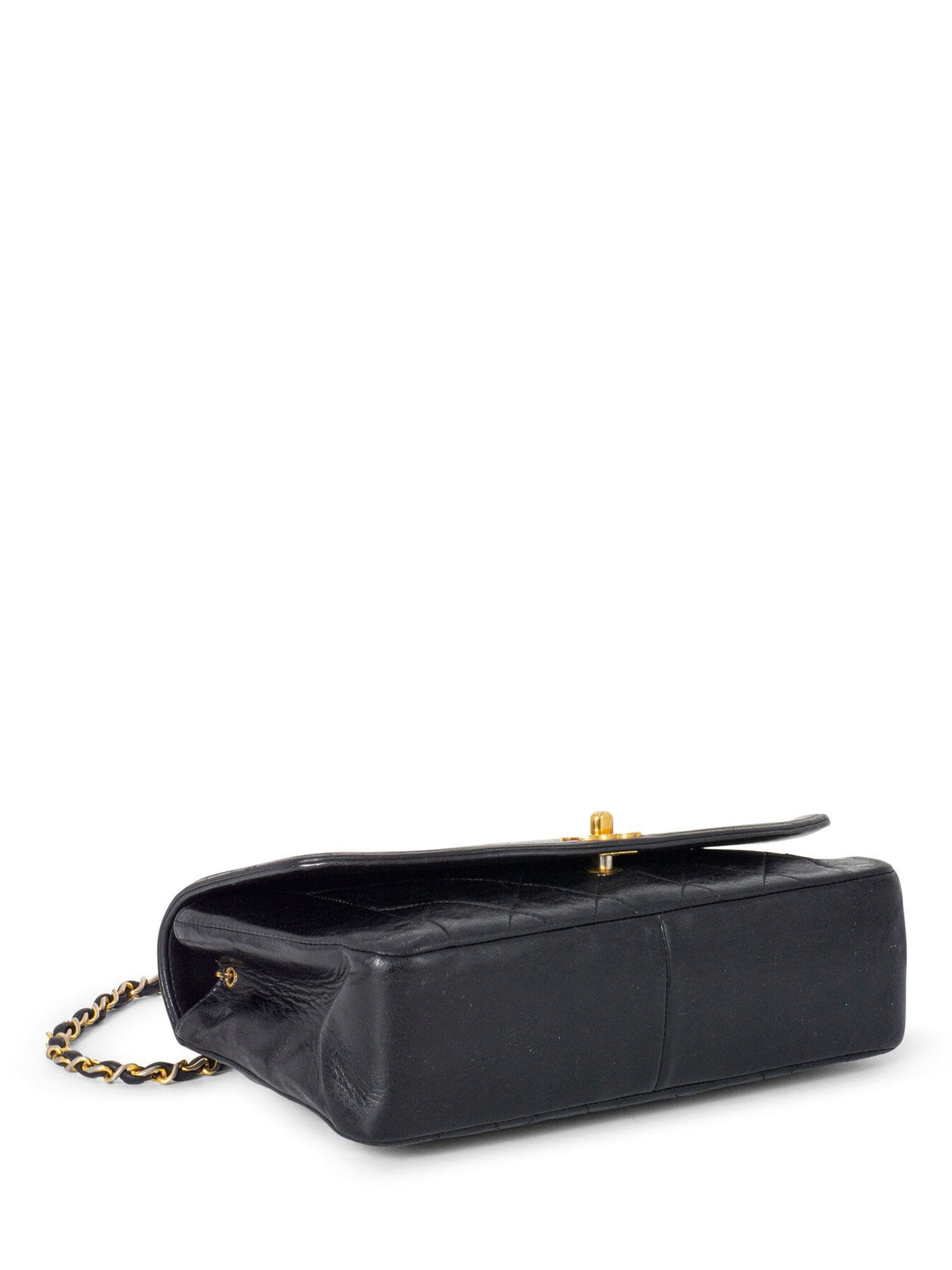 Top Quality Chanel Vintage Diana Flap Medium Bag Black