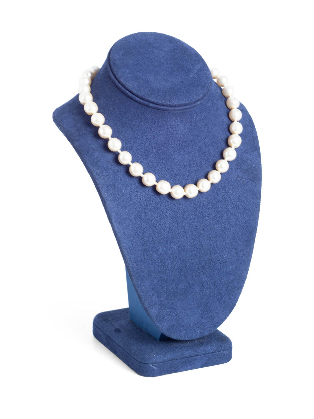 Top Quality Chanel Vintage Pearl Necklace Silver Red