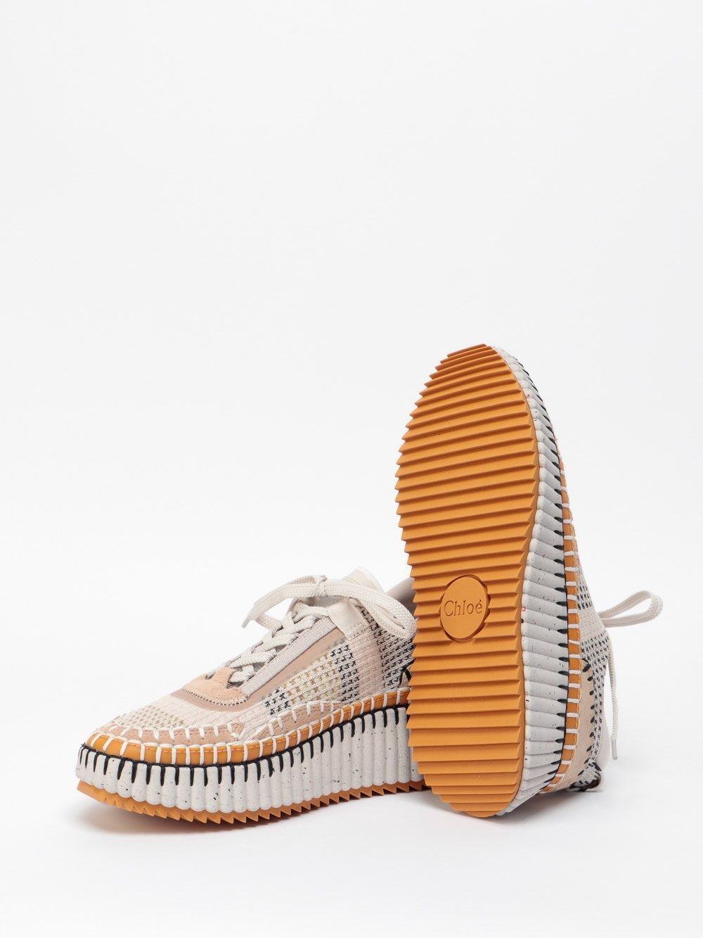 CHLOÉ NAMA SNEAKER IN LOWER-IMPACT MESH