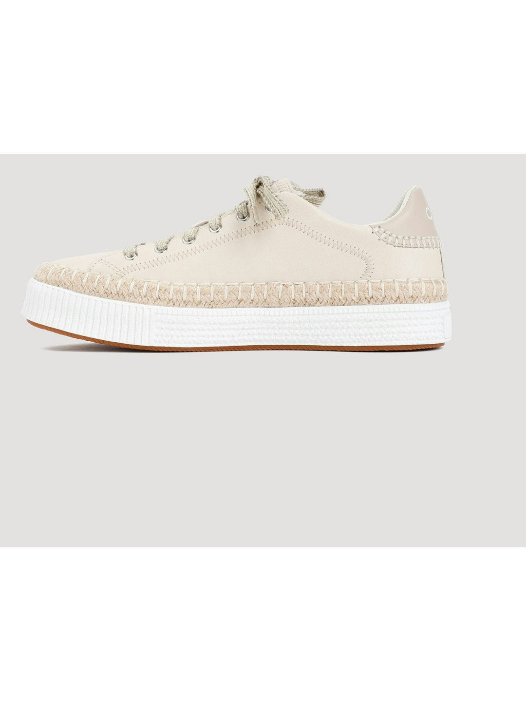 CHLOÉ TELMA LEATHER SNEAKERS