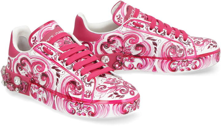 PORTOFINO LEATHER SNEAKERS