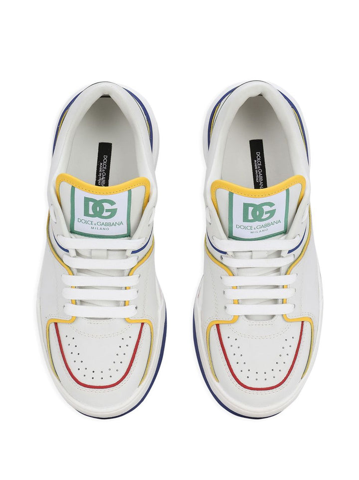 Exquisite Leather Roma Sneakers