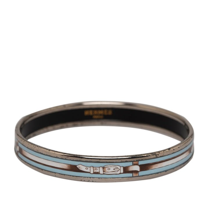 Top quality Hermes Narrow Enamel Bangle Costume Bracelet