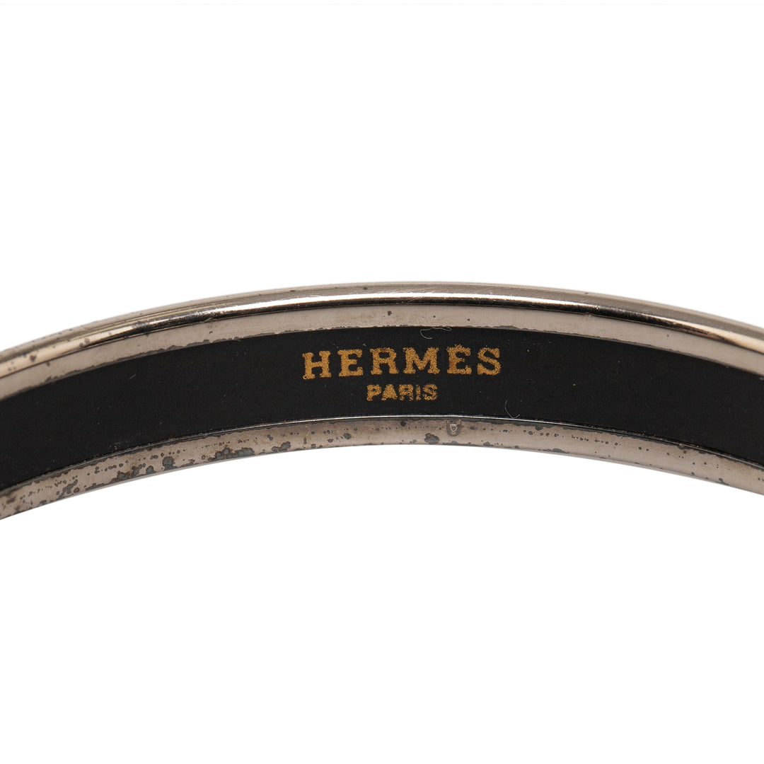 Top quality Hermes Narrow Enamel Bangle Costume Bracelet