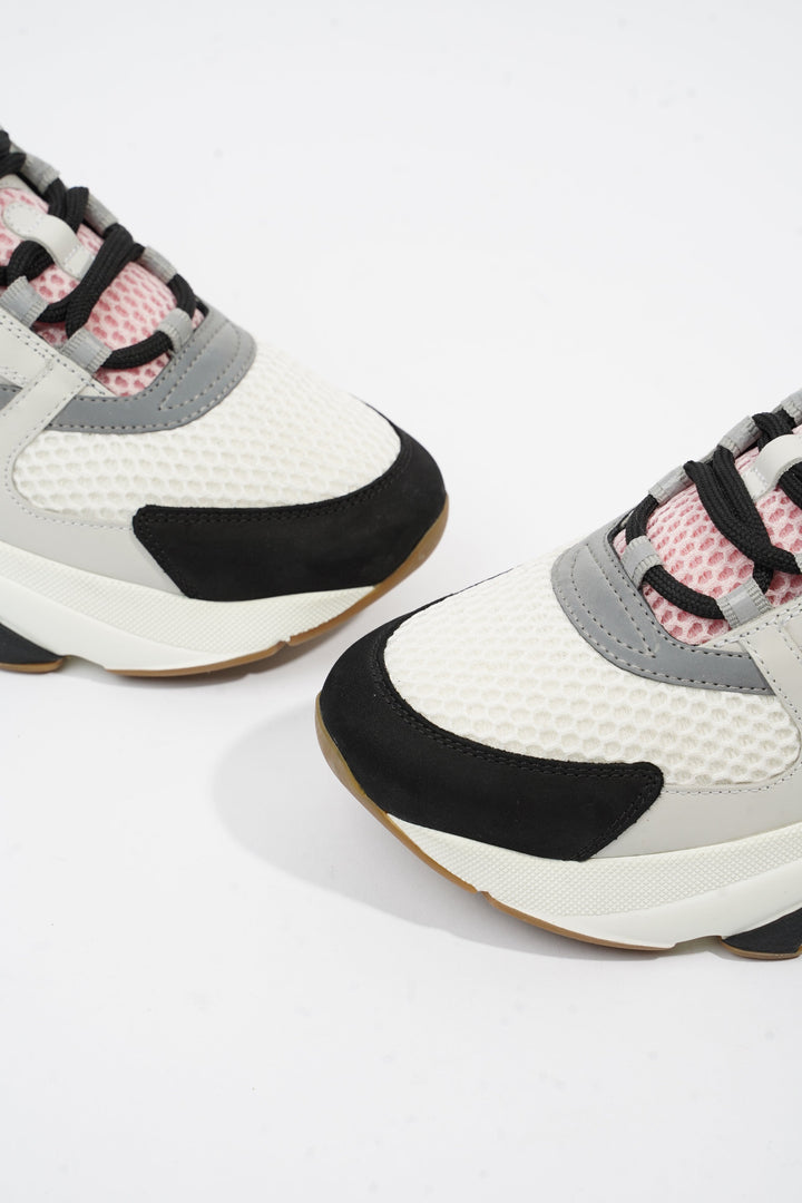 Christian Dior B22 White / Black / Pink Mesh EU 41 UK 8