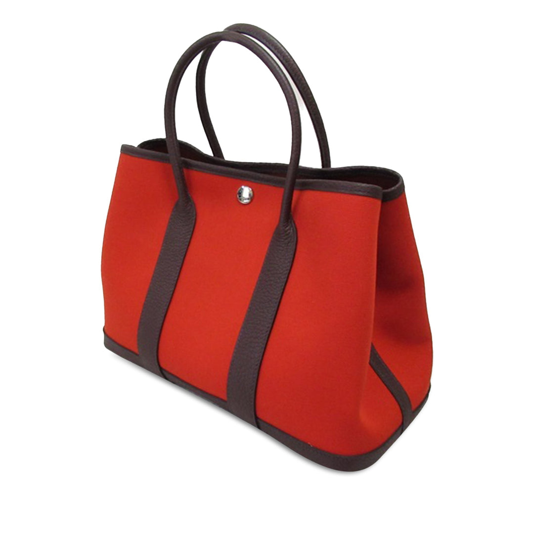 Top quality Hermes Toile Officier Negonda Garden Party 30 TPM Tote Bag