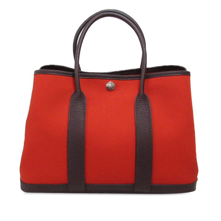 Top quality Hermes Toile Officier Negonda Garden Party 30 TPM Tote Bag