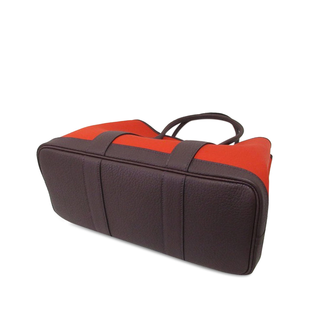 Top quality Hermes Toile Officier Negonda Garden Party 30 TPM Tote Bag
