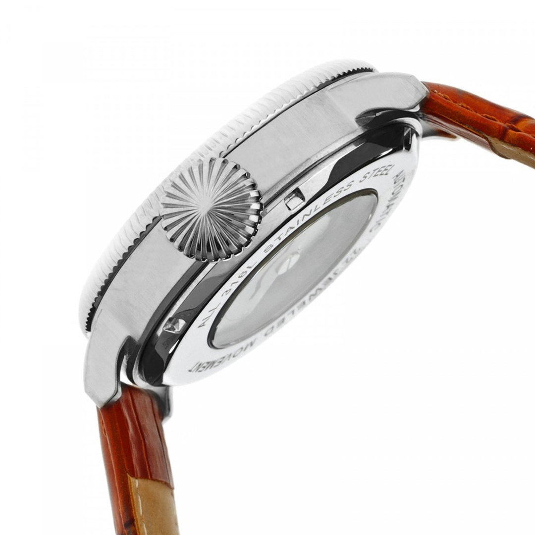 Heritor Automatic Olds Leather-Band Watch