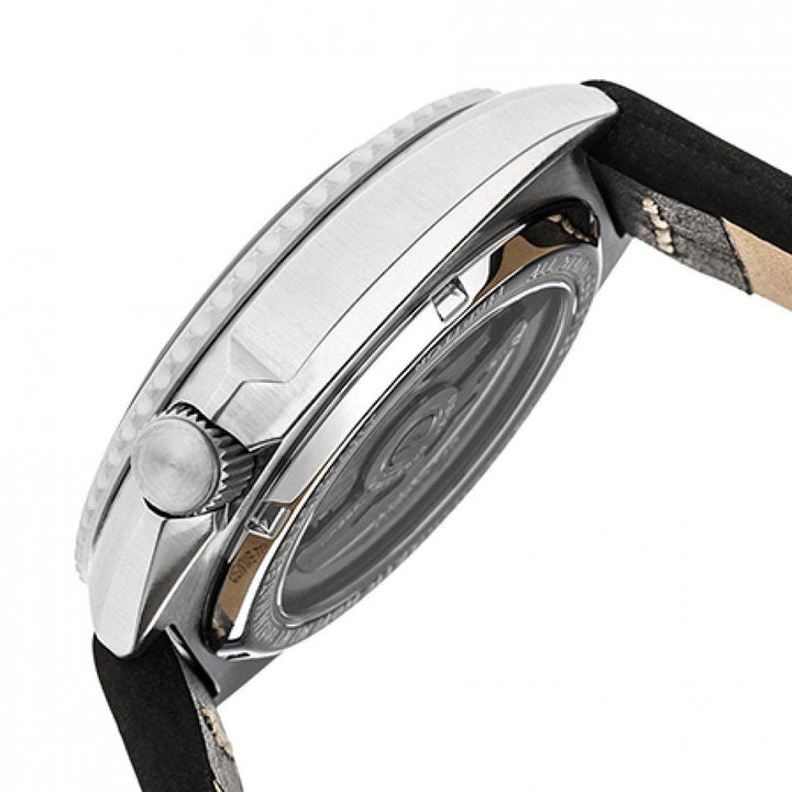 Heritor Automatic Morrison Leather-Band Watch w/Date