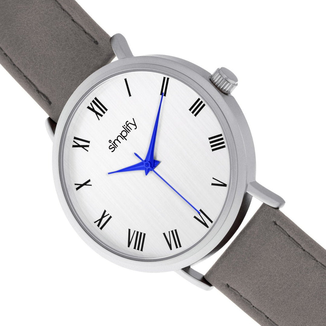 Simplify The 2900 Leather-Band Watch