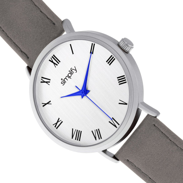 Simplify The 2900 Leather-Band Watch