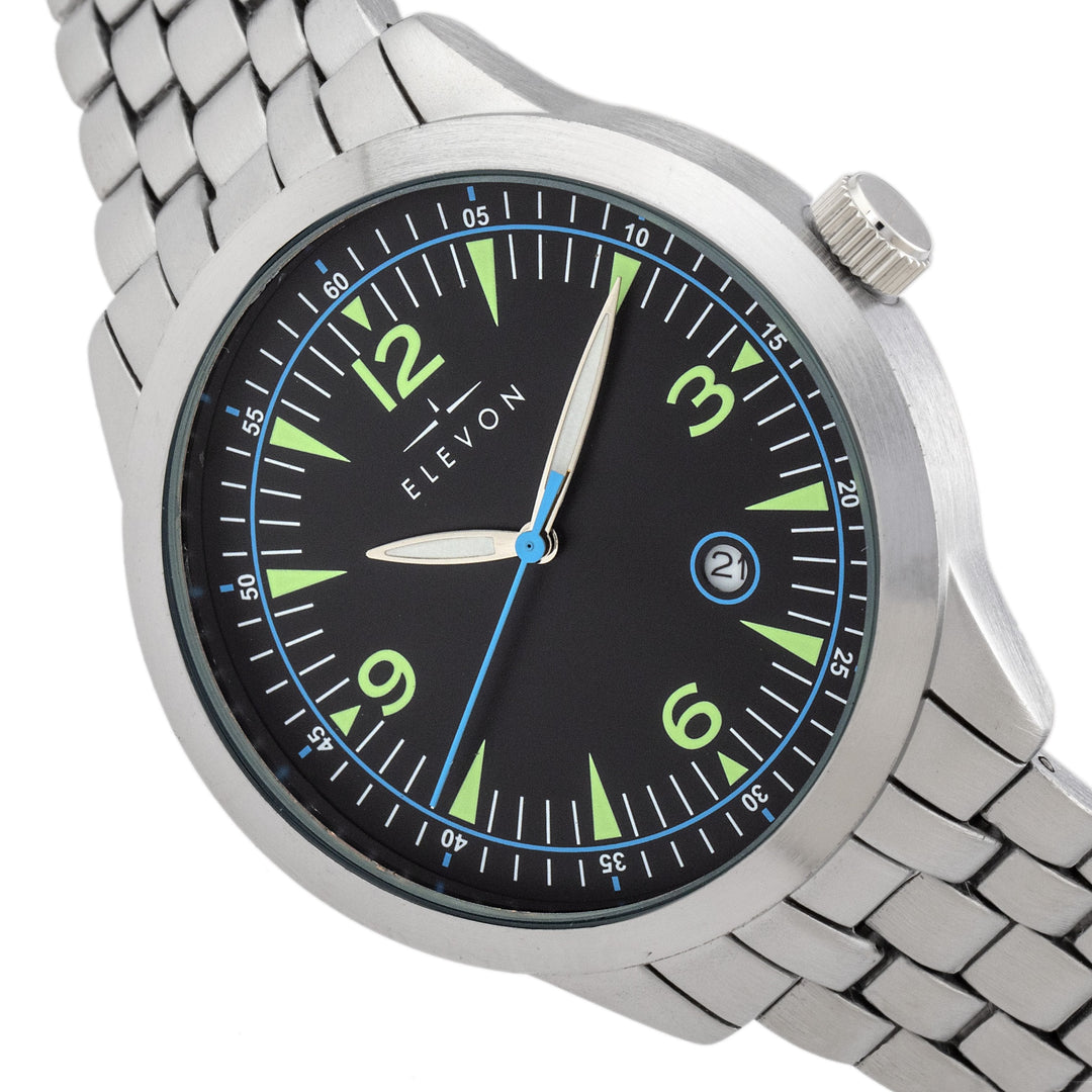 Elevon Atlantic Bracelet Watch w/Date
