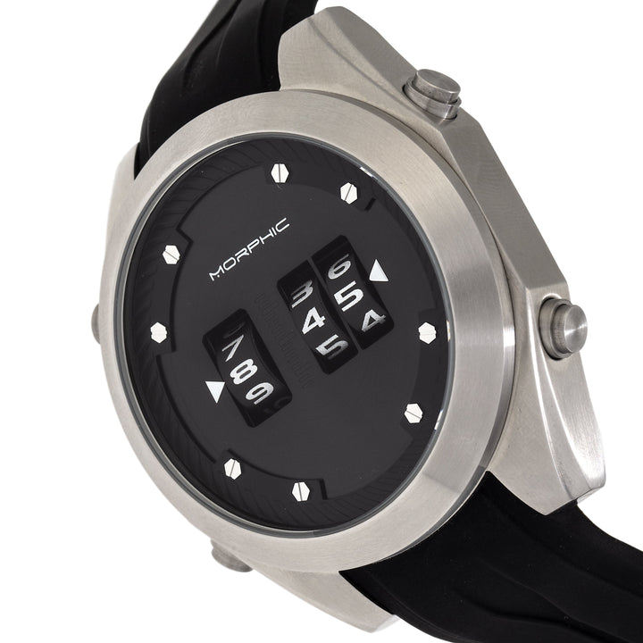 Morphic M76 Series Drum-Roll Strap Watch