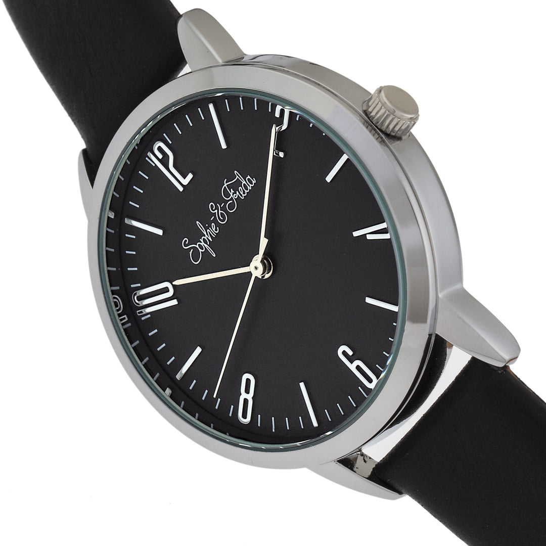 Sophie and Freda Vancouver Leather-Band Watch