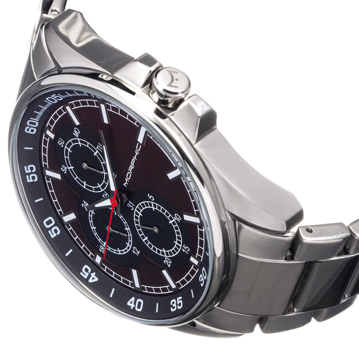 Morphic M92 Series Bracelet Watch w/Day/Date