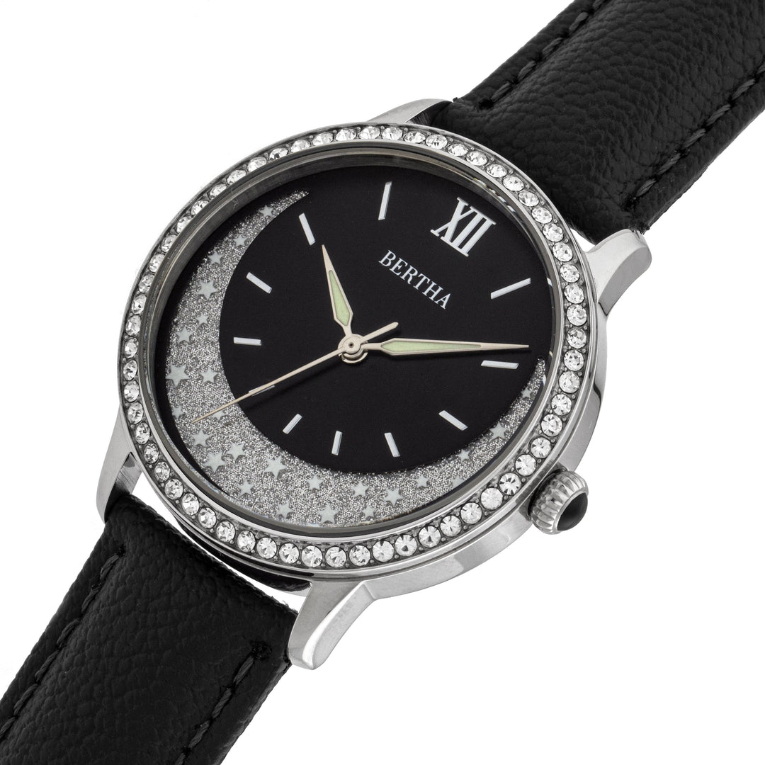 Bertha Dolly Leather-Band Watch
