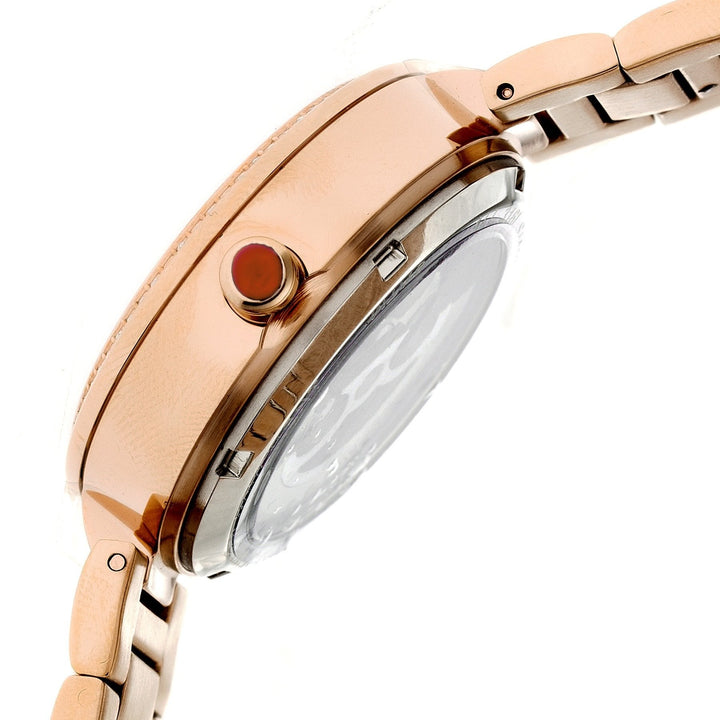 Empress Catherine Automatic Hammered Dial Bracelet Watch