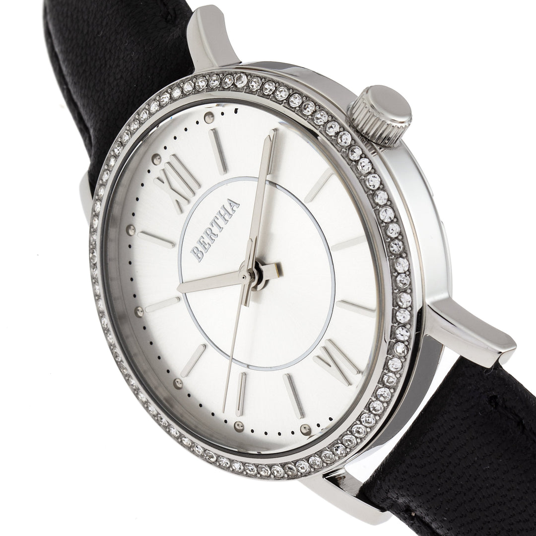 Bertha Lydia Leather-Band Watch
