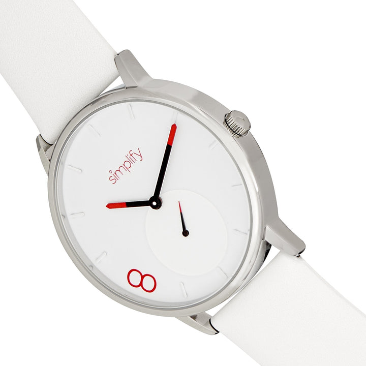 Simplify The 7200 Leather-Band Watch