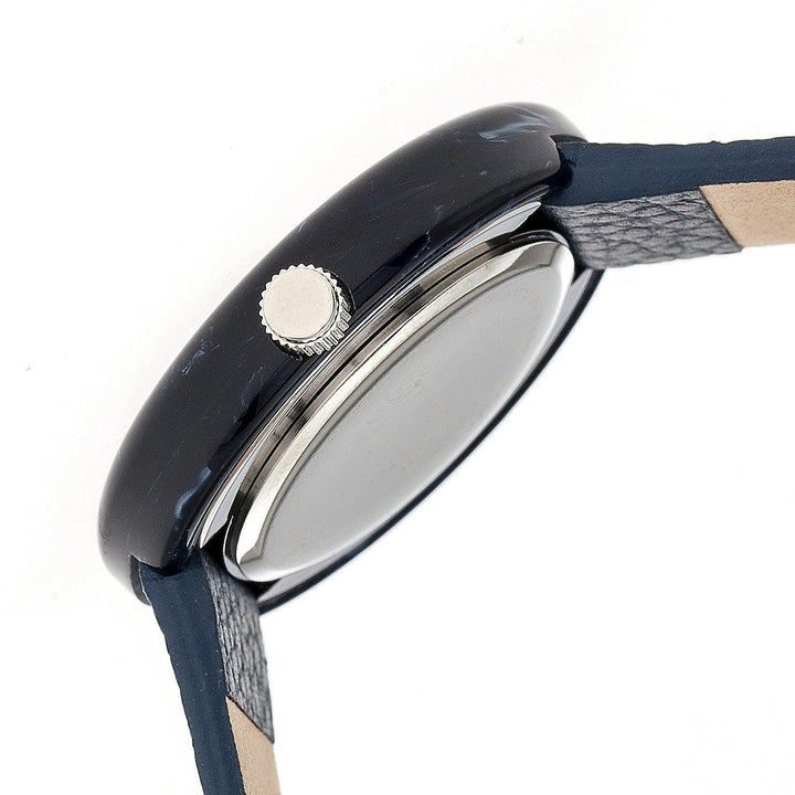 Simplify The 3700 Leather-Band Watch