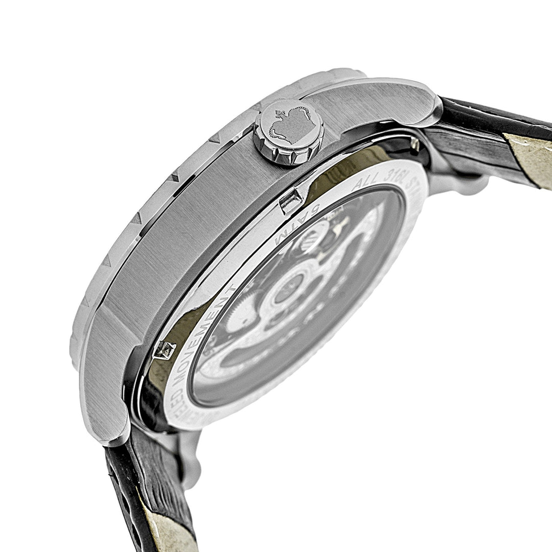 Reign Xavier Automatic Skeleton Leather-Band Watch