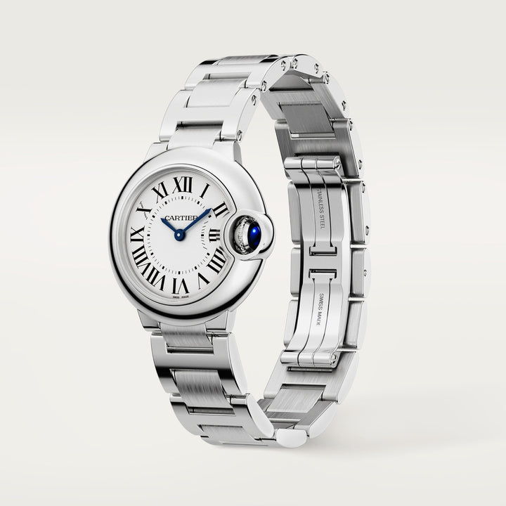Ballon Bleu de Cartier Steel 28mm Watch WSBB0067