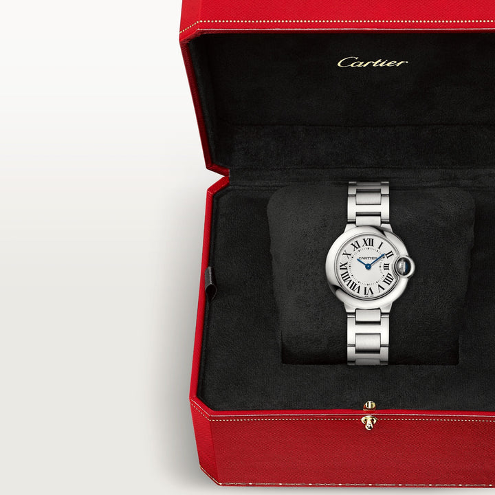 Ballon Bleu de Cartier Steel 28mm Watch WSBB0067