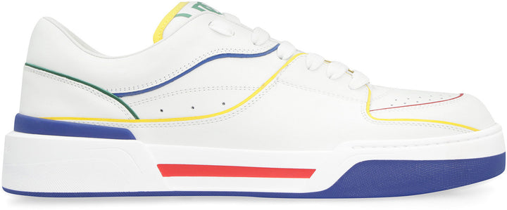 NEW ROMA LEATHER LOW-TOP SNEAKERS