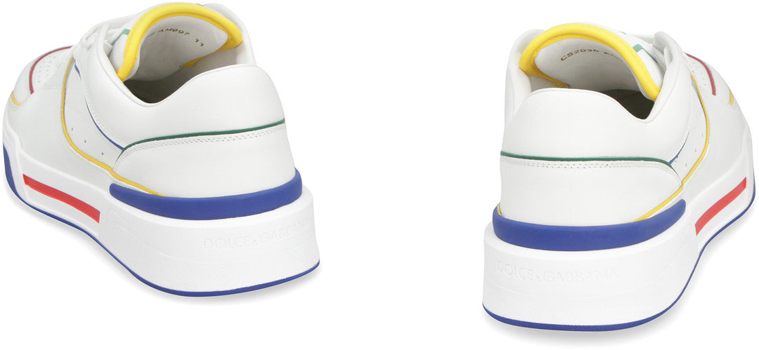 NEW ROMA LEATHER LOW-TOP SNEAKERS