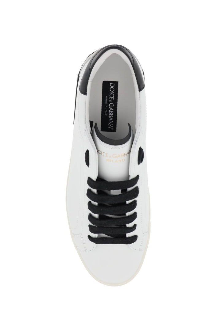 LOGO BACK LOW TOP SNEAKERS