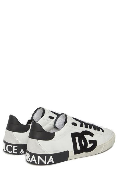 PORTOFINO LEATHER LOW-TOP SNEAKERS
