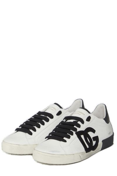 PORTOFINO LEATHER LOW-TOP SNEAKERS