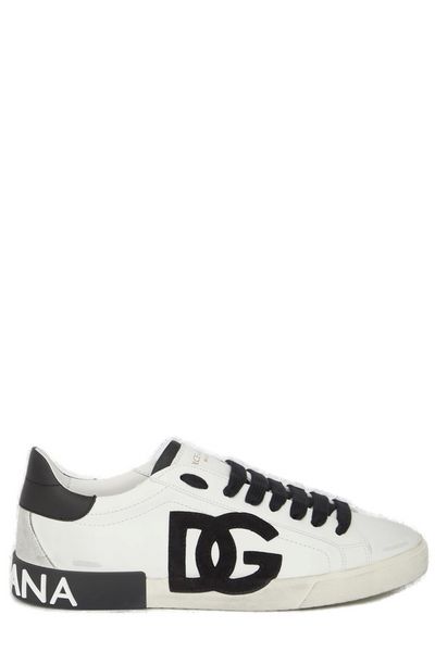 PORTOFINO LEATHER LOW-TOP SNEAKERS