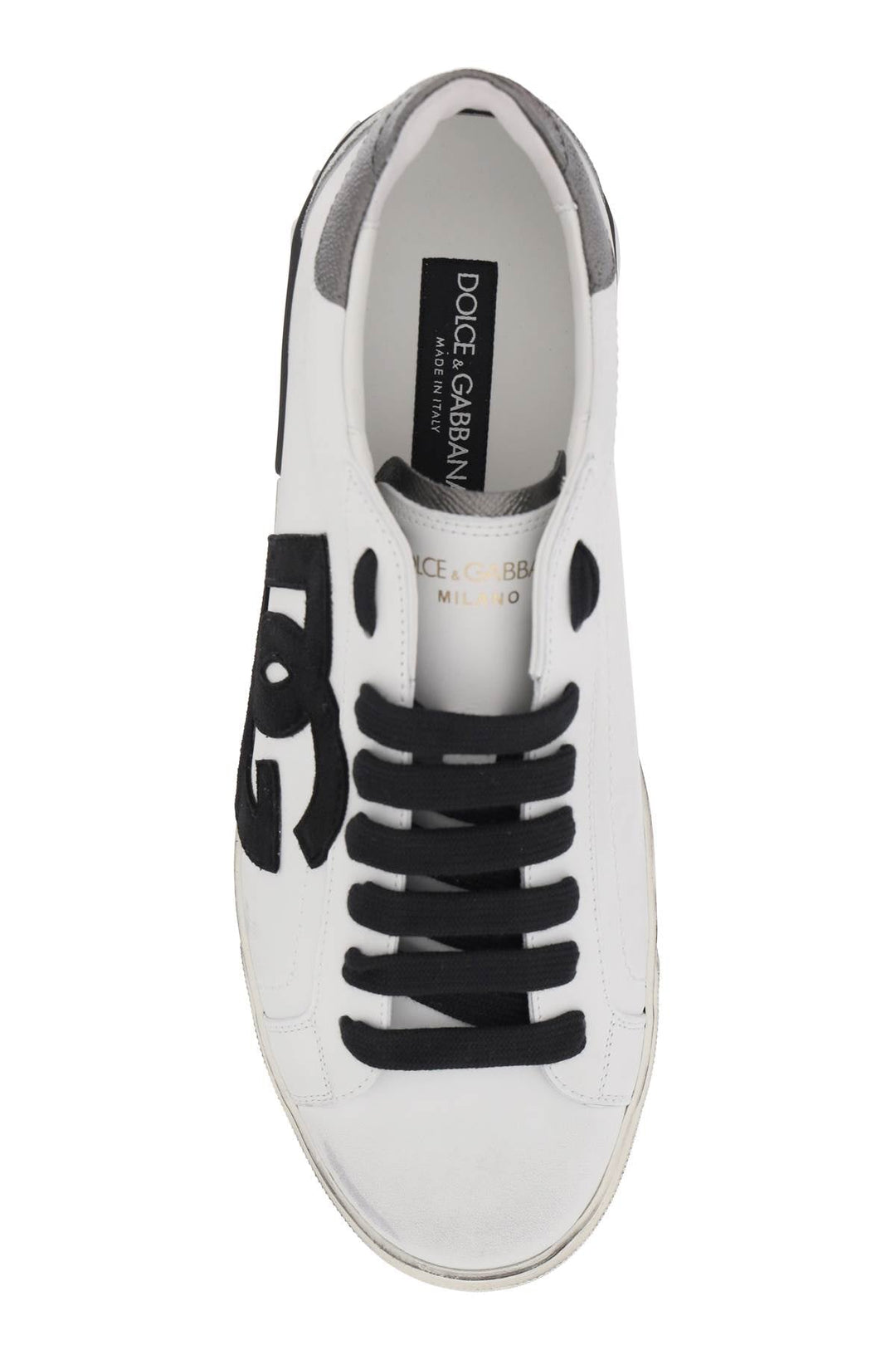EMBOSSED LOGO LOW TOP SNEAKERS