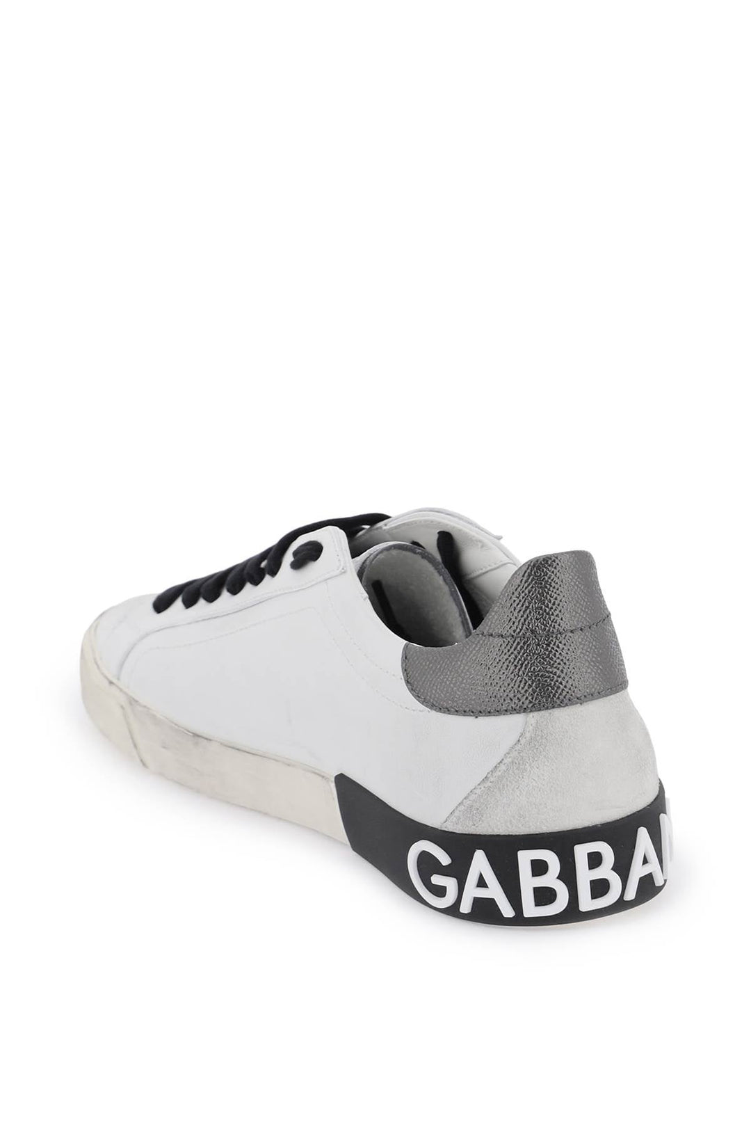 LEATHER LOW-TOP SNEAKERS