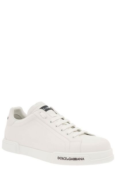 LOW TOP LEATHER SNEAKERS