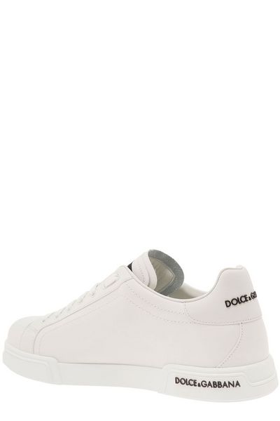 LOW TOP LEATHER SNEAKERS