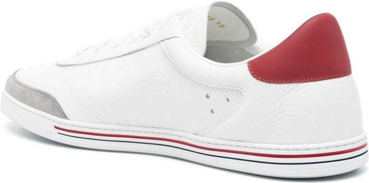 Stripe Detailed Leather Sneakers