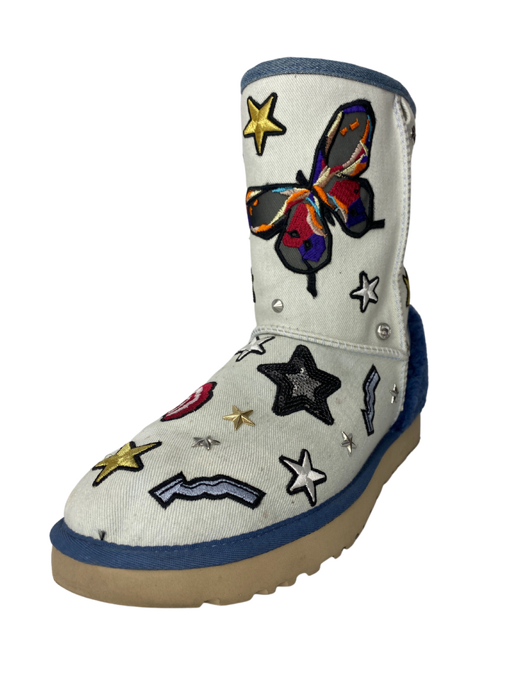 UGG Embellished Classic Short Boots |US10|