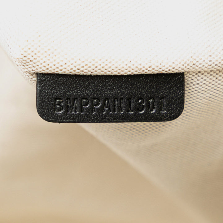 BURBERRY Medium Woven Leather Belt Satchel