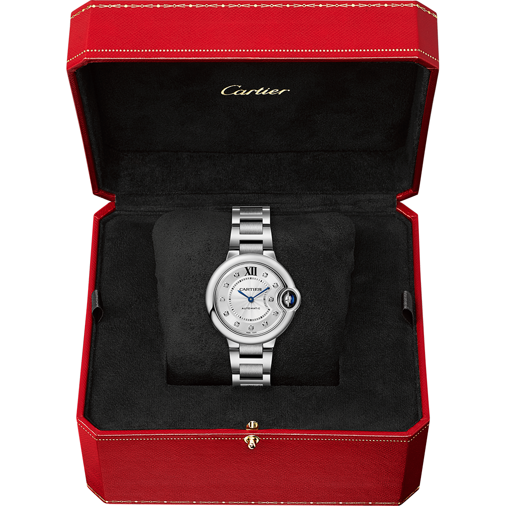 Ballon Bleu de Cartier Steel 33mm Watch W4BB0021
