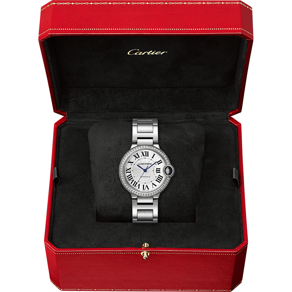 Ballon Bleu de Cartier Steel 36mm Watch W4BB0024