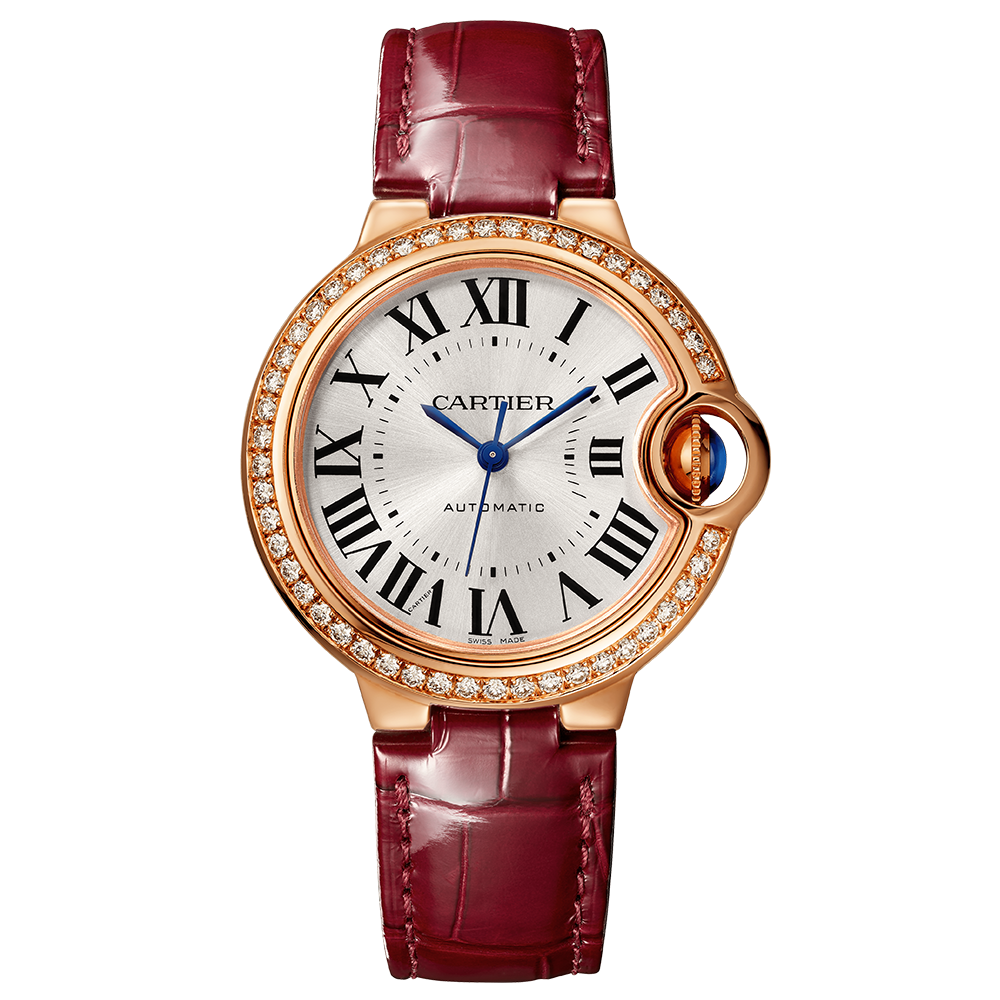 Ballon Bleu de Cartier Rose Gold 33mm Watch WJBB0033