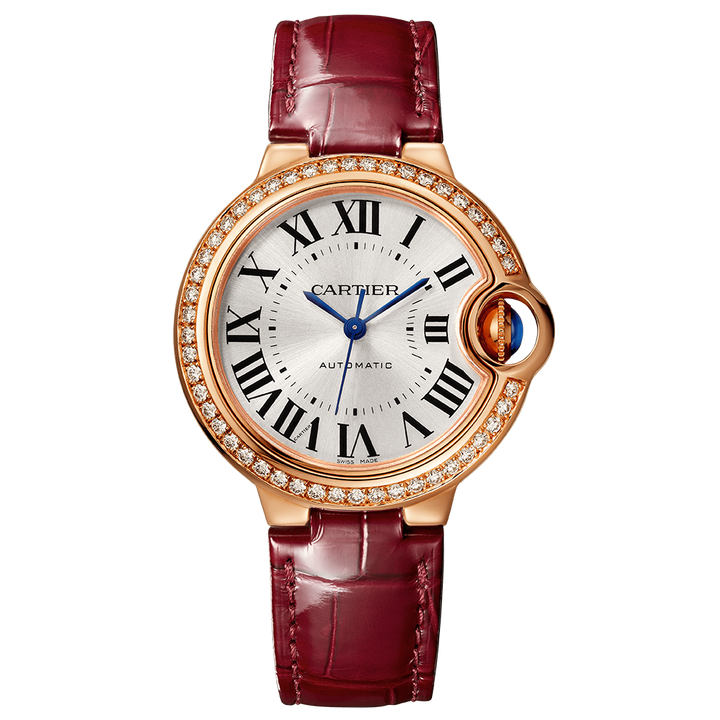 Ballon Bleu de Cartier Rose Gold 33mm Watch WJBB0033
