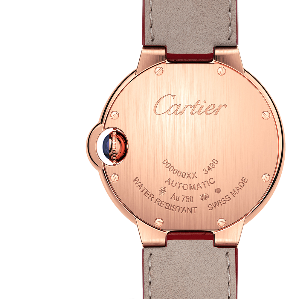 Ballon Bleu de Cartier Rose Gold 33mm Watch WJBB0033