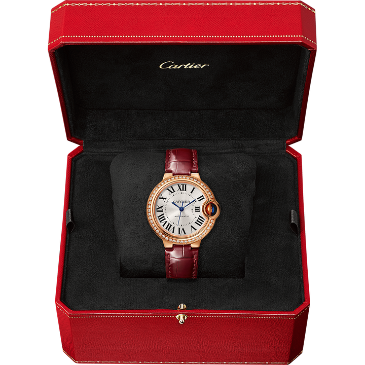 Ballon Bleu de Cartier Rose Gold 33mm Watch WJBB0033