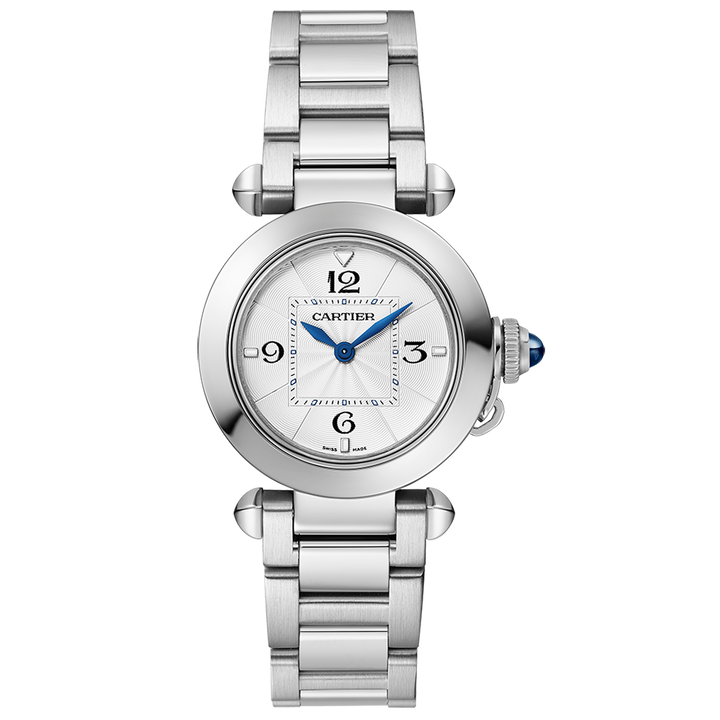 Pasha de Cartier Steel 30mm Watch WSPA0021